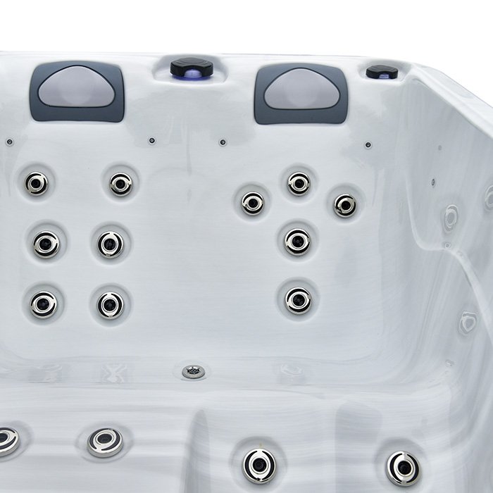 Dual Lounger+ 3 Seater Hot Tub (2m x 1.25m) 13amp / 32amp 2 Dual Plus 2 Seater Hot Tub