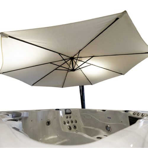 Cream Hot Tub Parasol