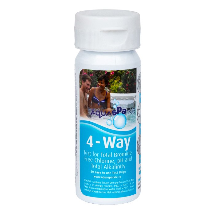 4-Way Water Testing Strips 1 4 Way test strips