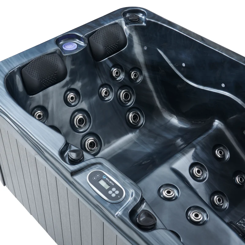 Palm Spas DUAL LOUNGER 3 seat 13amp Hot Tub - American Balboa 4 Palm Spas DUAL LOUNGER 3 seat 13amp Hot Tub - American Balboa - Image 4