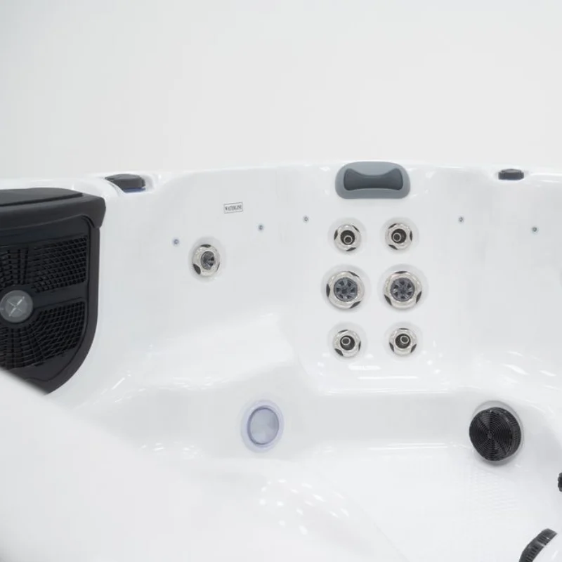 Palm Spas Spritz 6 Seat With Lounger Hot Tub 13amp Plug And Play - Gecko Components 3 Palm Spas Spritz 6 Seat With Lounger Hot Tub 13amp Plug And Play - Gecko Components - Image 3