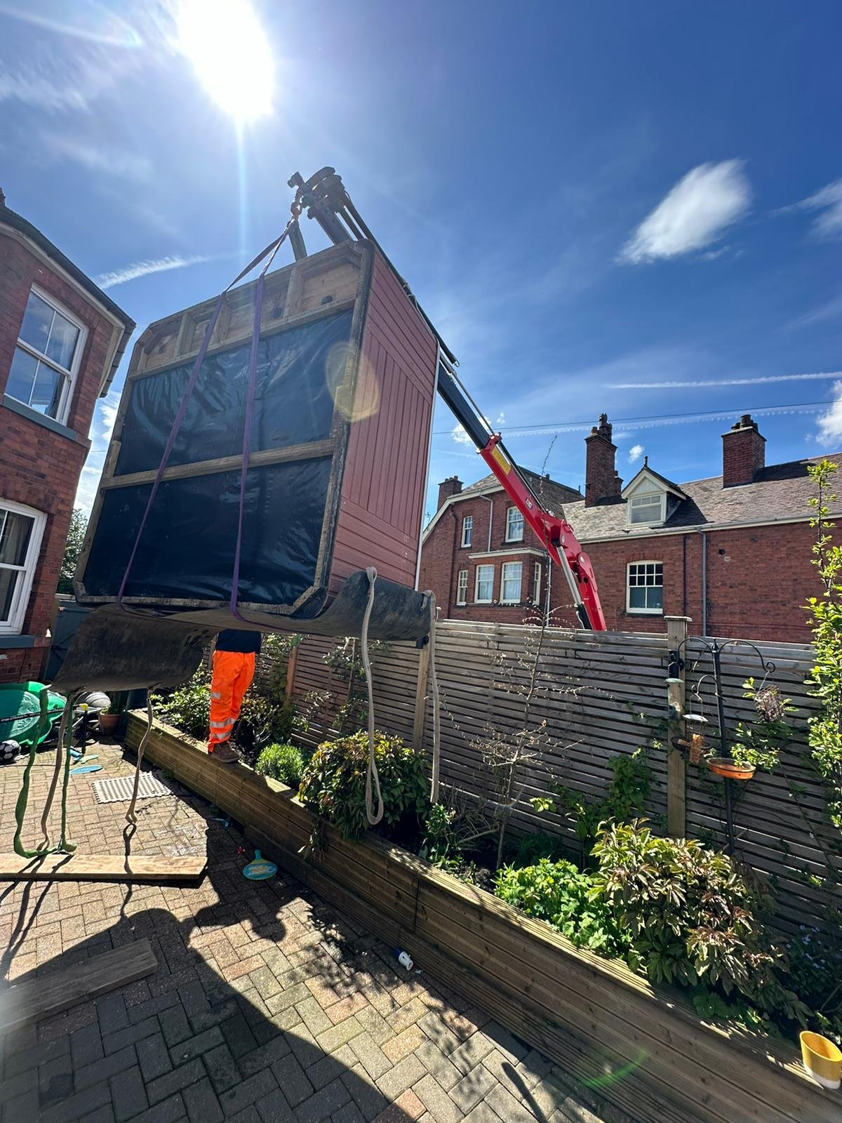 Hot Tub Hiab / Crane lift service 2 Palmspas services3