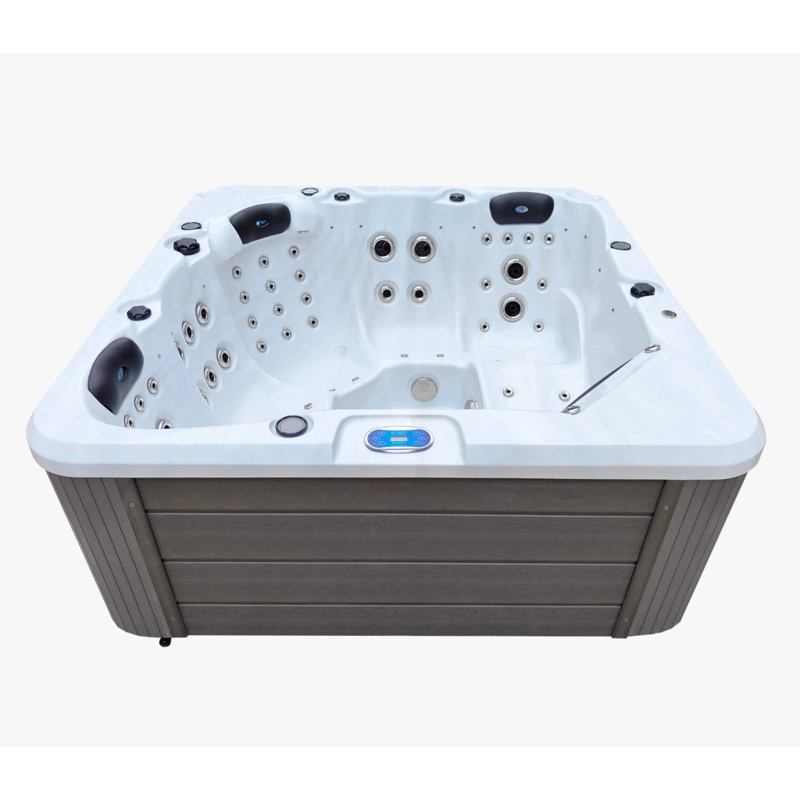 Palm Spas Happy Luxury Hot Tub 5 Seat With Twin Lounger Hot Tub With Balboa Controls And Heater 2 Palm Spas Happy Luxury Hot Tub 5 Seat With Twin Lounger Hot Tub With Balboa Controls And Heater - Image 2