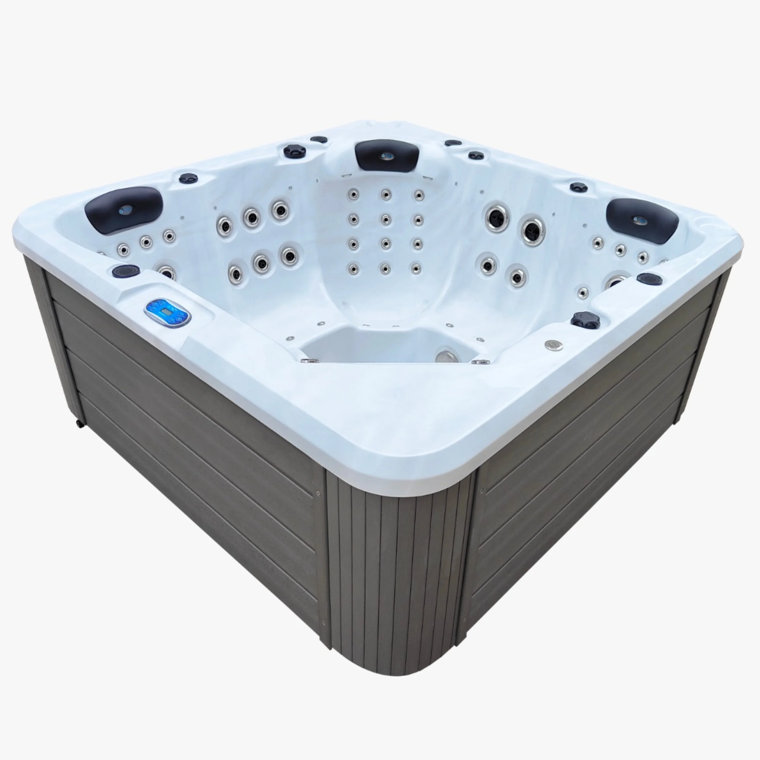 Palm Spas Happy Luxury Hot Tub 5 Seat With Twin Lounger Hot Tub With Balboa Controls And Heater 3 Palm Spas Happy Luxury Hot Tub 5 Seat With Twin Lounger Hot Tub With Balboa Controls And Heater - Image 3