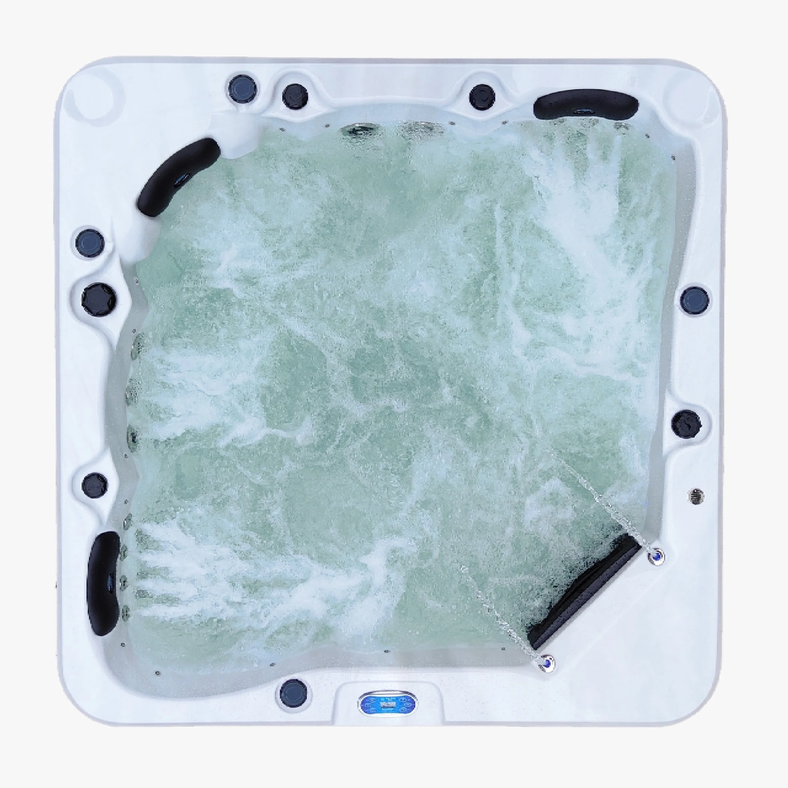 Palm Spas Happy Luxury Hot Tub 5 Seat With Twin Lounger Hot Tub With Balboa Controls And Heater 4 Palm Spas Happy Luxury Hot Tub 5 Seat With Twin Lounger Hot Tub With Balboa Controls And Heater - Image 4