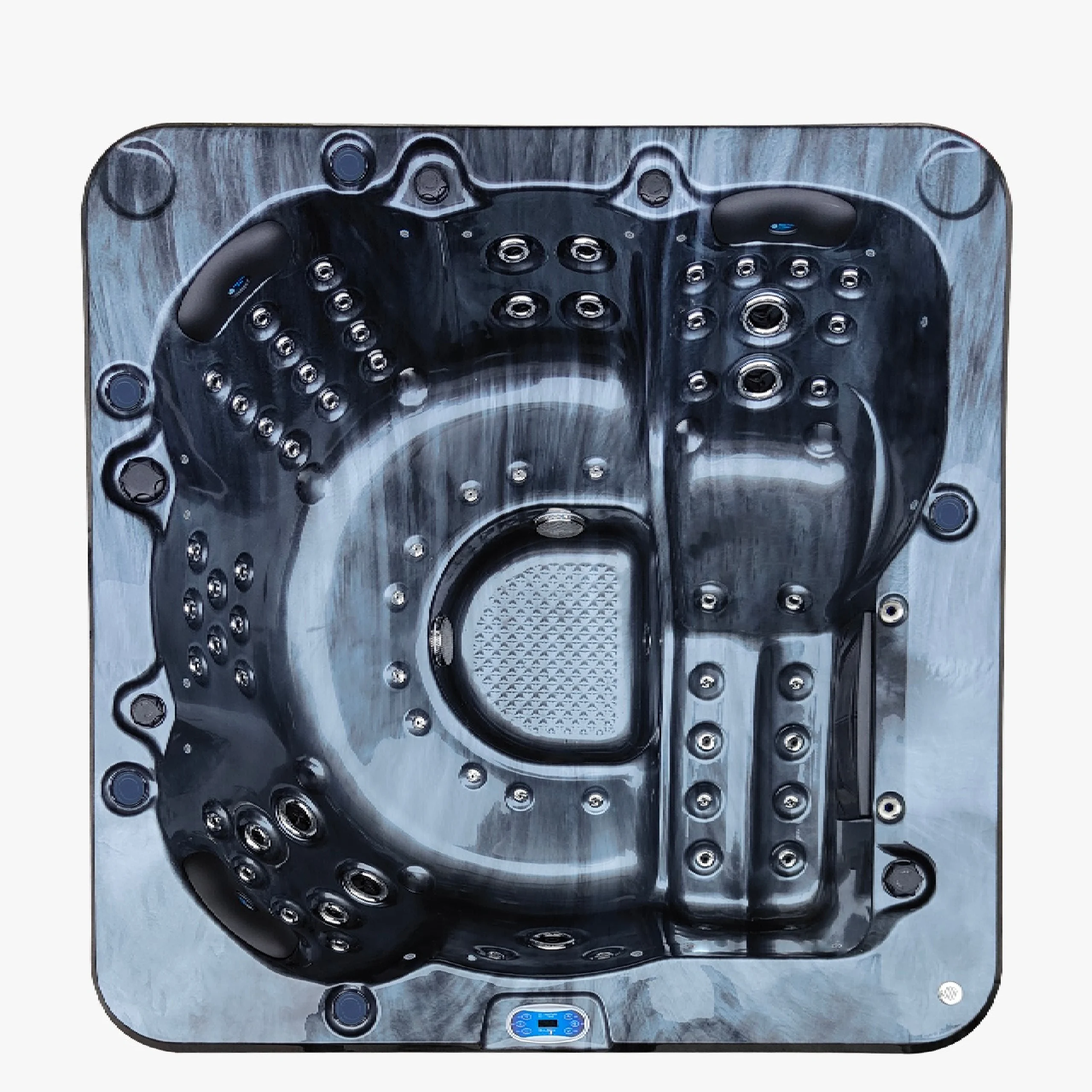 Palm Spas Refresh Luxury Hot Tub 6 Seat With Lounger Hot Tub With Balboa Controls And Heater 2 Palm Spas Refresh Luxury Hot Tub 6 Seat With Lounger Hot Tub With Balboa Controls And Heater - Image 2