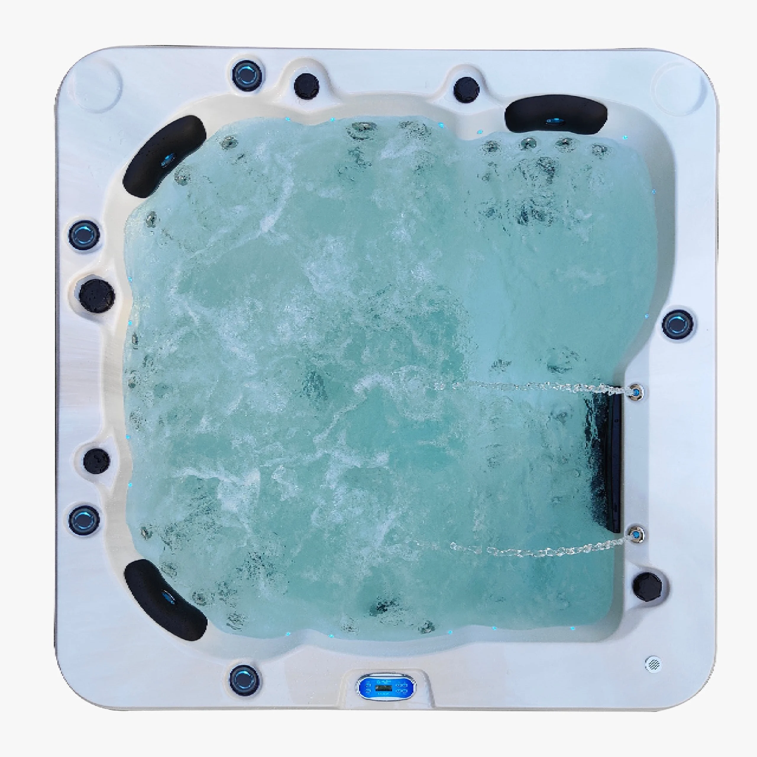 Palm Spas Refresh Luxury Hot Tub 6 Seat With Lounger Hot Tub With Balboa Controls And Heater 3 Palm Spas Refresh Luxury Hot Tub 6 Seat With Lounger Hot Tub With Balboa Controls And Heater - Image 3